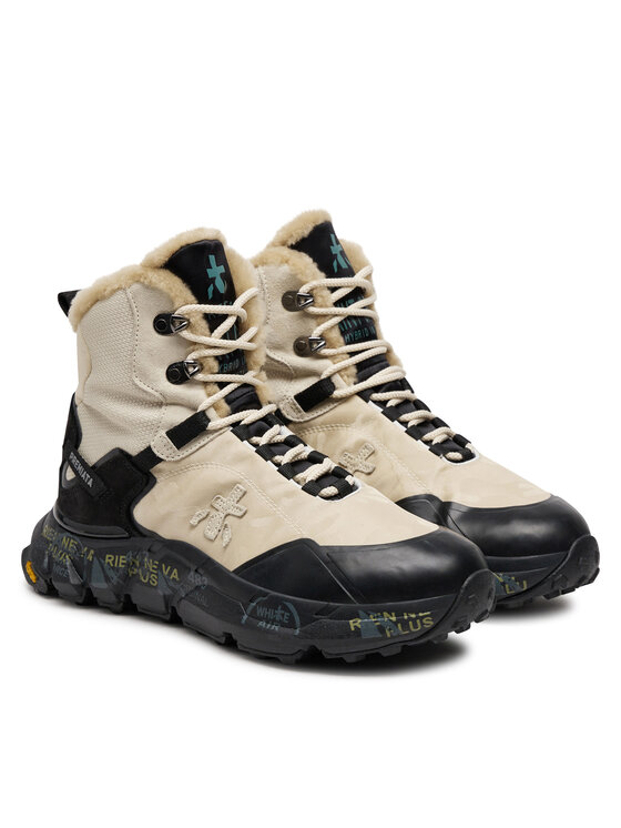 Premiata Sneakersy Premiata Saintcrossd 378M Béžová