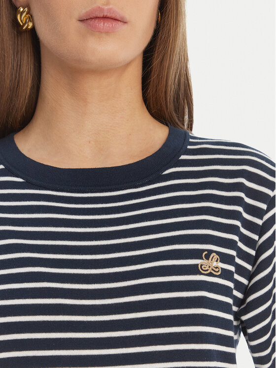 Luisa Spagnoli Luisa Spagnoli Camiseta Cattolica 100402 Azul marino Regular Fit