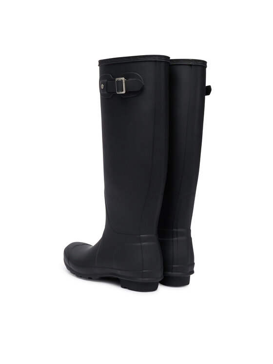 Hunter Гумові чоботи Hunter Womens Org Tall WFT1000RMA Чорний