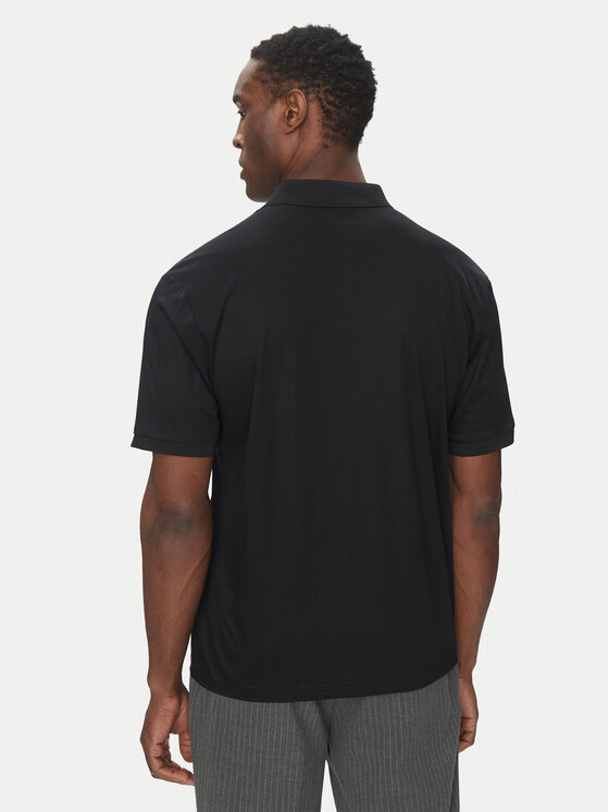 Richmond X Richmond X Поло UMP25333PO Чорний Regular Fit