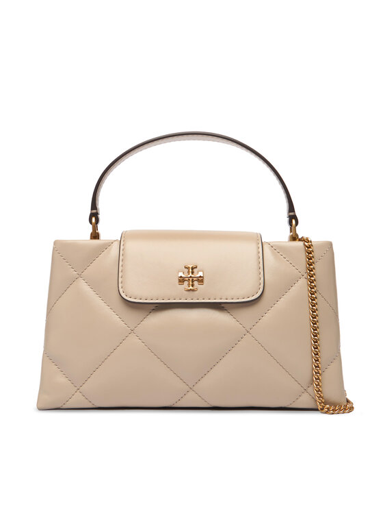 Tory Burch Сумка Tory Burch Kira Diamond Quilt East-West Top Handle 174999 Бежевий