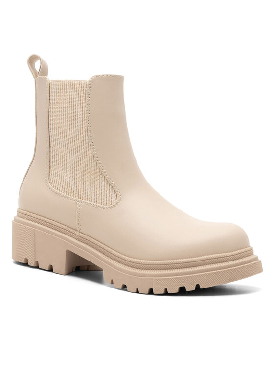 Nelli Blu Botki Nelli Blu CS5819-03 Beżowy