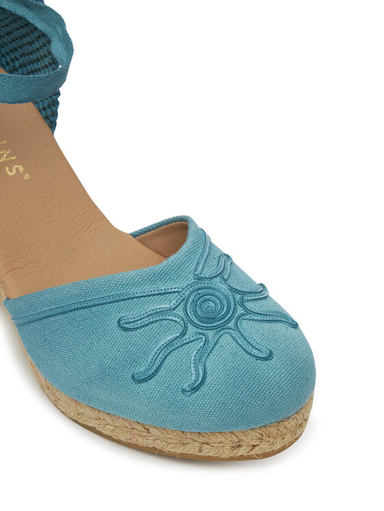 Genuins Espadrilky Genuins Vela Sunset G106496 Modrá