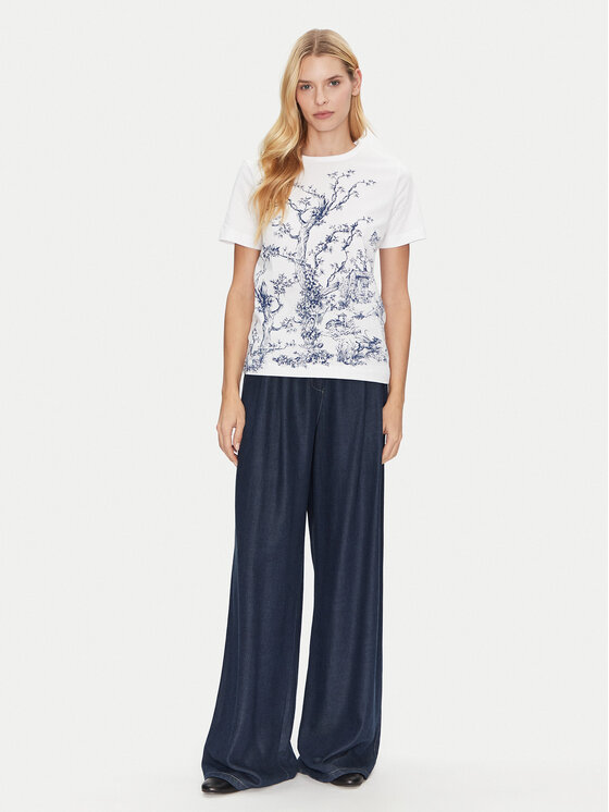 Munthe Munthe Camiseta Fedelio 251110025160 Blanco Regular Fit