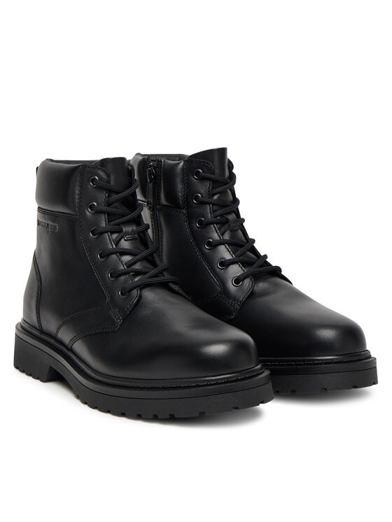 Tommy Jeans Kozaki Tommy Jeans EM0EM01706 Czarny