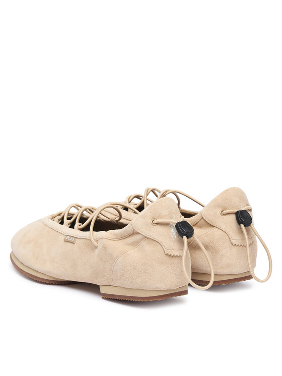 Polo Ralph Lauren Балетки Polo Ralph Lauren Stilllife 804P04927001 Бежевий