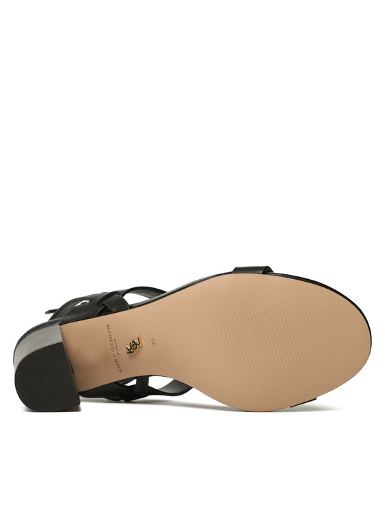 Kurt Geiger Sandały Kurt Geiger Hampton T-Bar Block 9791100109 Czarny