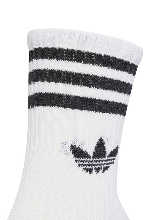 adidas Șosete lungi adidas 3-Stripes JV7410 Alb