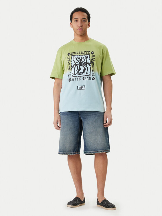 Quiksilver Quiksilver Camiseta W126-QSMTS-1007-46P Verde Regular Fit