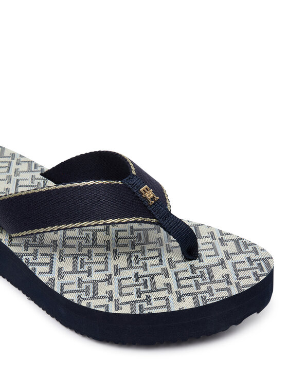 Tommy Hilfiger Flip-flops Tommy Hilfiger FW0FW09419 Sötétkék