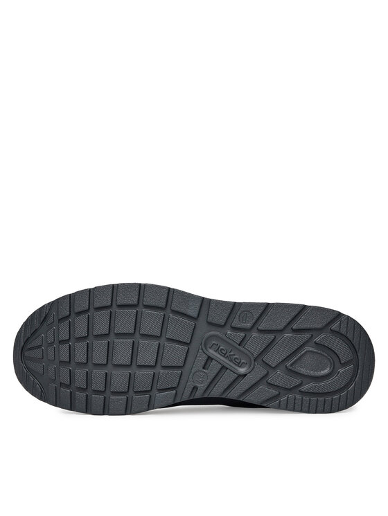 Rieker Sneakersy Rieker B1053-14 Granatowy