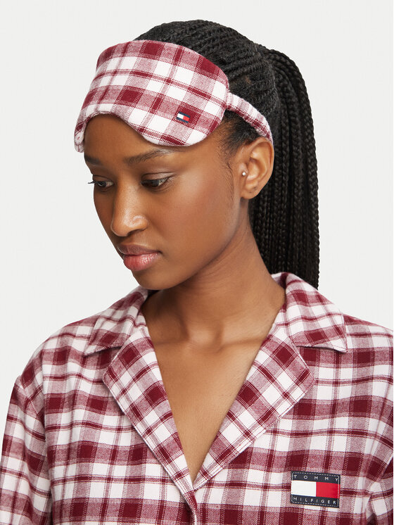 Tommy Hilfiger Tommy Hilfiger Pijama UW0UW06622 Rosa oscuro Relaxed Fit