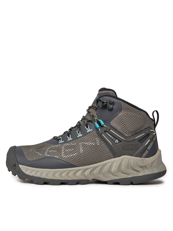 Keen Trekingová obuv Keen Nxis Evo Mid Wp 1027197 Šedá