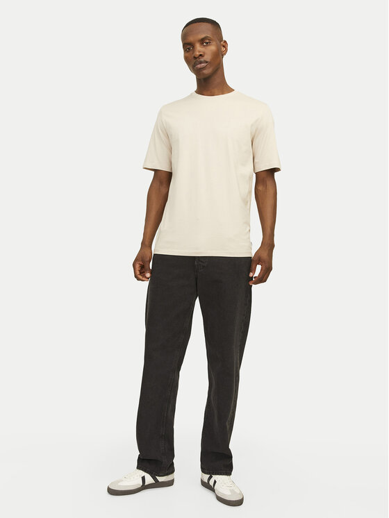 Jack & Jones Jack & Jones Camiseta Oragnic Basic 12156101 Beis Regular Fit
