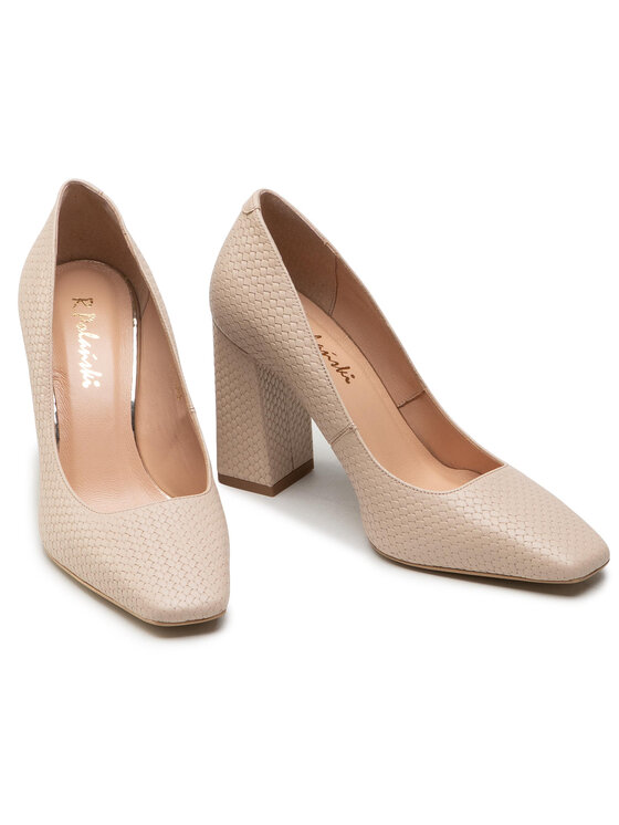 R.Polański Туфлі R.Polański 1186 Бежевий