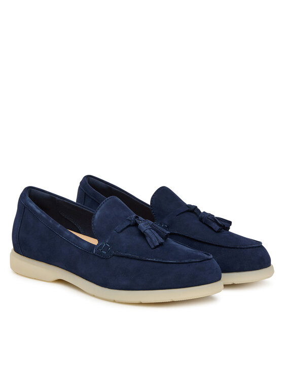 Clarks Мокасини Clarks Narini Edge 26181452 Cиній