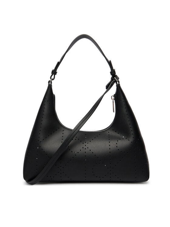 Calvin Klein Borsetta Calvin Klein Emblem Aop Perfor Lthr Bag LV04F3367G Nero