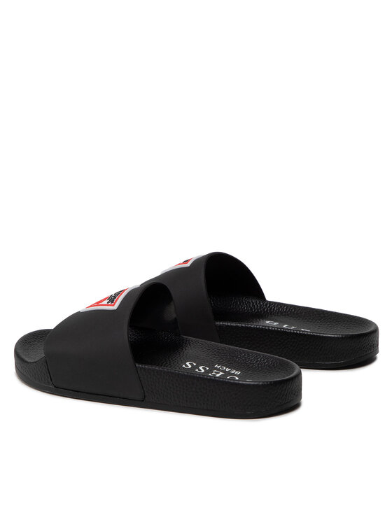 Guess Papucs Guess Beach Slippers E2GZ00 BB00F Fekete