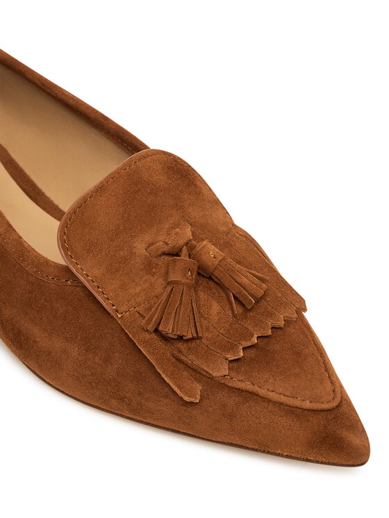 LAUREN RALPH LAUREN Baleríny LAUREN RALPH LAUREN 802P04175002 Hnedá