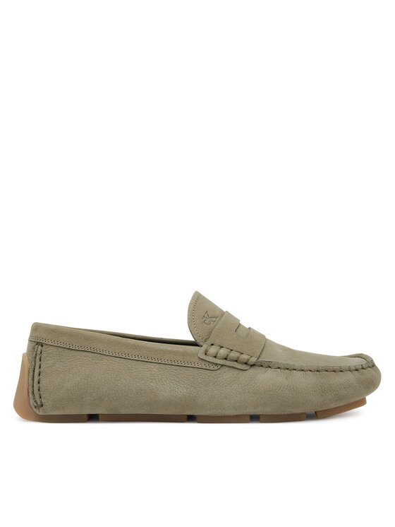 Calvin Klein Mokasini Calvin Klein Driver Penny Nu HM0HM01866 Zelena