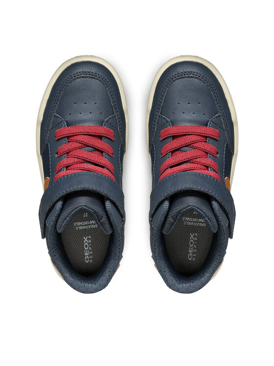 Geox Laisvalaikio batai Geox J Arzach Boy J464AA 054FU CF46N D Tamsiai mėlyna