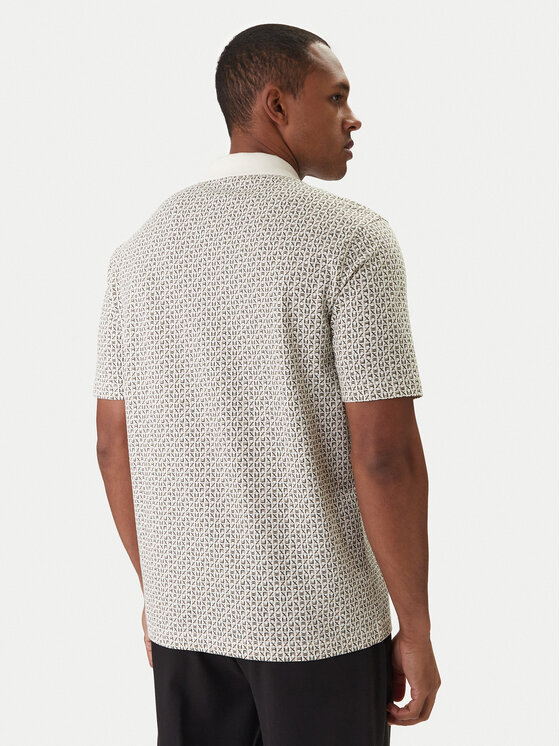 Armani Exchange Armani Exchange Polo marškinėliai XM000736 AF10819 F1165 Écru Regular Fit