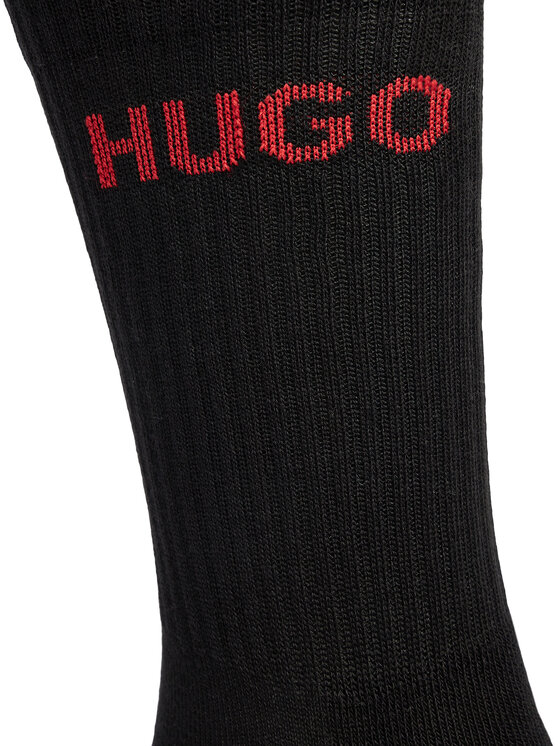 HUGO Довгі шкарпетки HUGO 50510187 Чорний