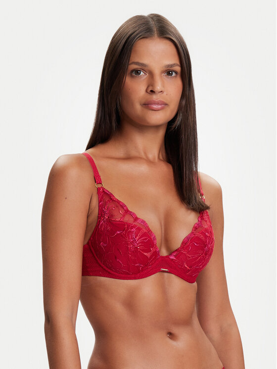 Chantelle Chantelle Sujetador con aros Fleurs C12M20 Rojo