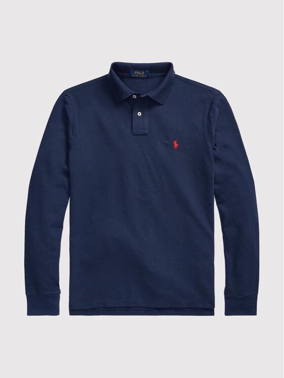 Polo Ralph Lauren Polo Ralph Lauren Поло 710681126038 Cиній Slim Fit