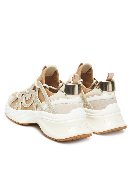 PINKO Sneakersy PINKO Ariel 01 SS0023T038 Beżowy