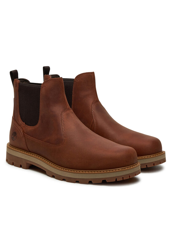 Timberland Štibletai Timberland Britton Road Mid Chelsea TB0A6A4WEM61 Ruda