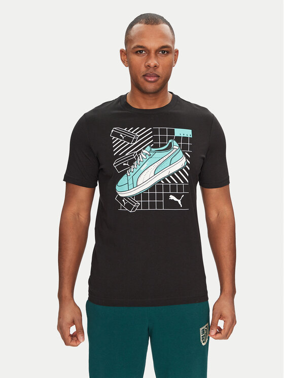 Puma Puma Marškinėliai Sneaker 684830 Juoda Regular Fit