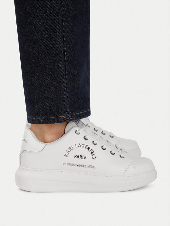 KARL LAGERFELD Sneakersy KARL LAGERFELD KL62539K Biały