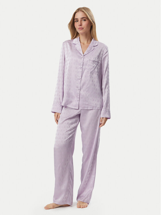 Guess Guess Pijama O6BX02 W3500 Morado claro Regular Fit
