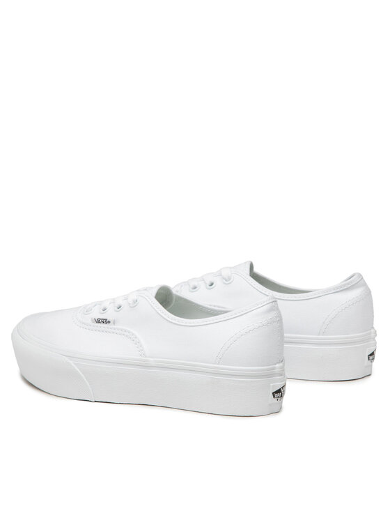 Vans Tenis superge Vans Authentic Platfor VN0A3AV8W001 Bela