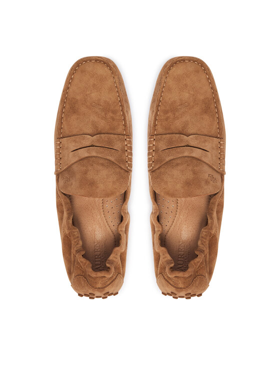 LAUREN RALPH LAUREN Mocasini LAUREN RALPH LAUREN Wynnie 802P18420002 Maro deschis