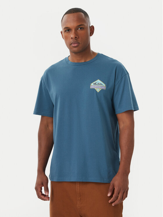 Quiksilver Quiksilver Camiseta Crystal Jet EQYZT08023 Azul Regular Fit