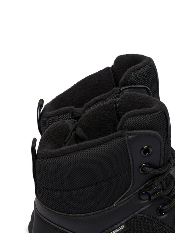 Calvin Klein Hótaposó Calvin Klein Lace-Up Bootie V3X5-83190-1485 S Fekete