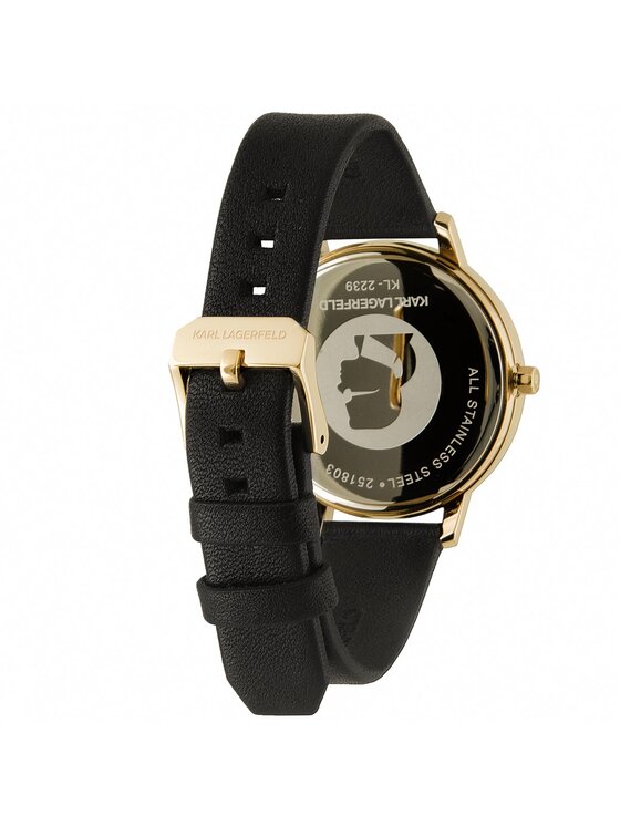 KARL LAGERFELD Часовник KARL LAGERFELD Camille KL2239 Черен