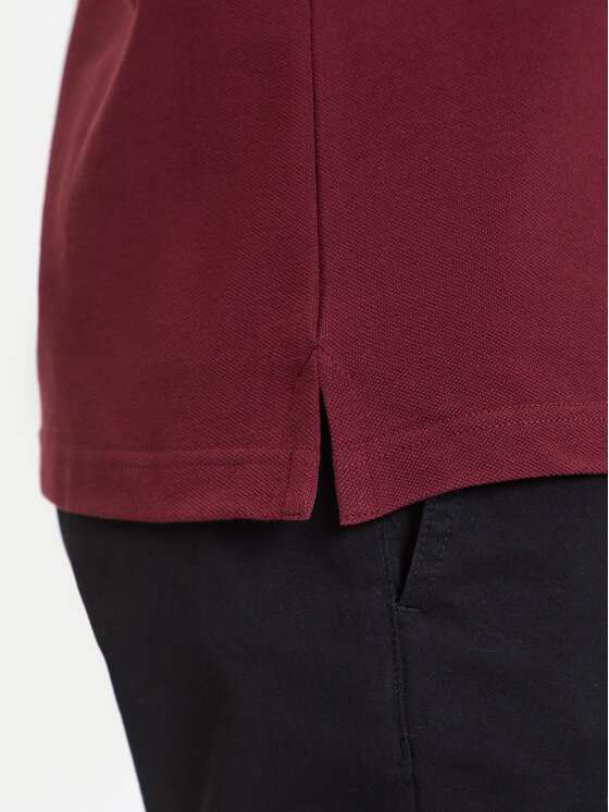 Barbour Barbour Polo marškinėliai Tartan MML0012RE53 Vyšninė Tailored Fit