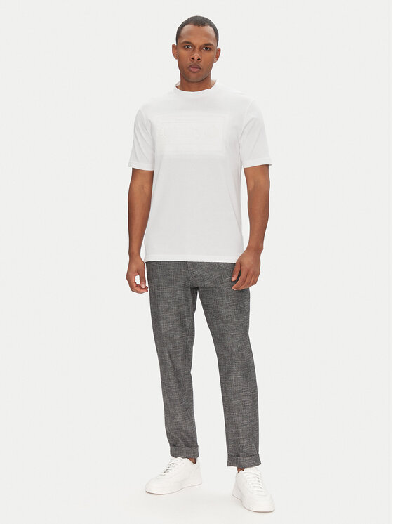 BOSS BOSS Футболка 50538112 Білий Regular Fit