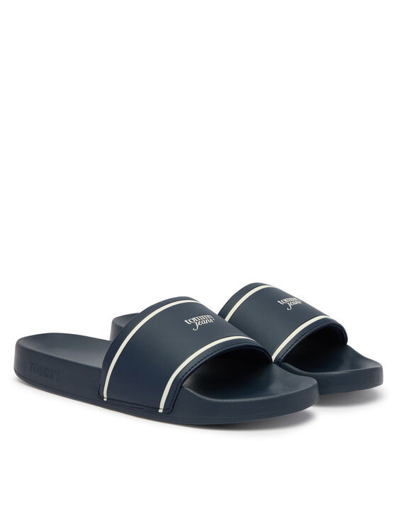 Tommy Jeans Natikače Tommy Jeans Tjw Poolslides EN0EN02976 Tamnoplava
