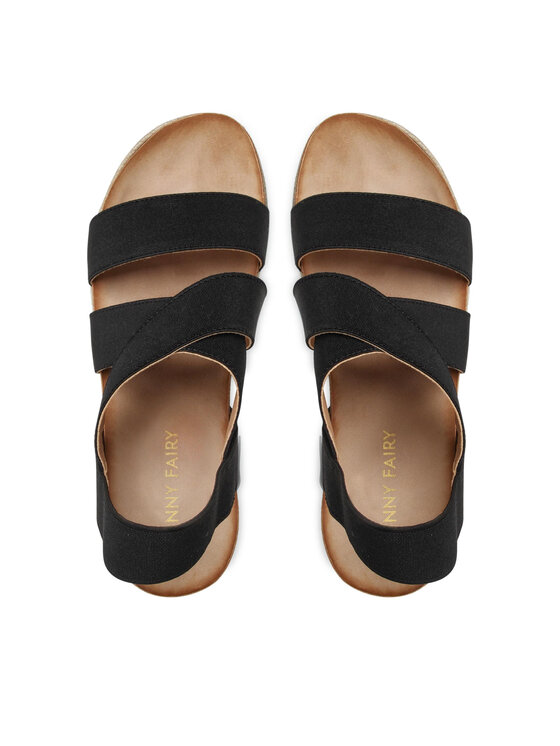 Jenny Fairy Espadrilės Jenny Fairy WS17059-07 Juoda