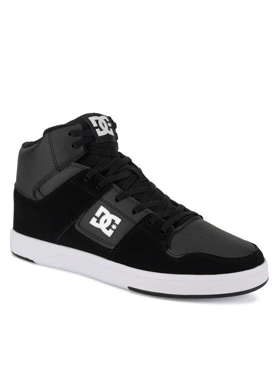 DC Shoes Sneakersy DC Shoes CURE HI TOP ADYS400072-BKW Czarny