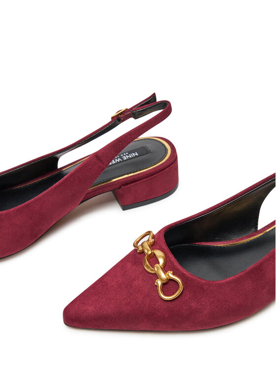 Nine West Туфлі Nine West WFA2991-1 Бордовий