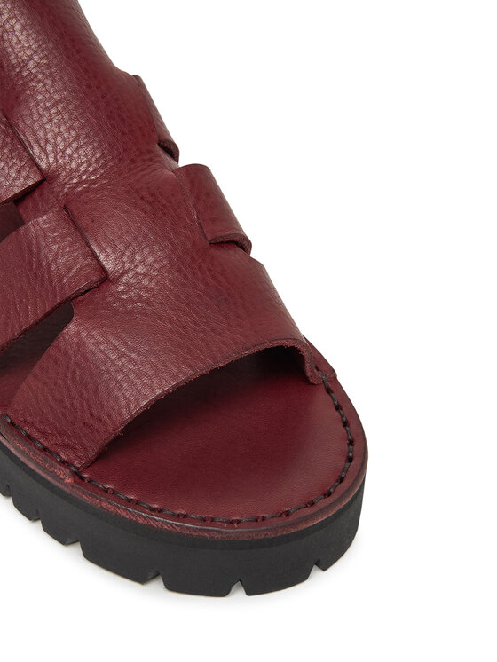 Fracap Sandále Fracap D031 Bordová