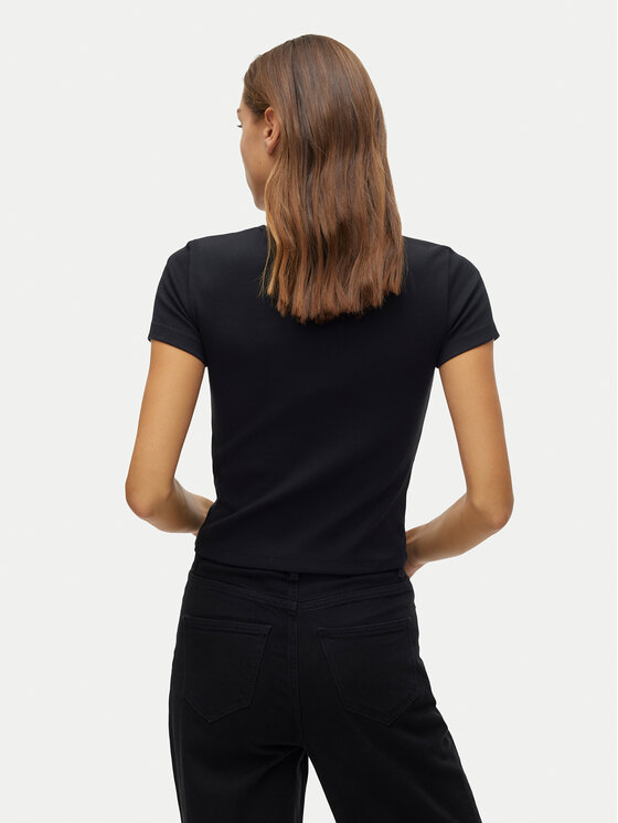Vero Moda Vero Moda Camiseta Chloe 10306894 Negro Tight Fit