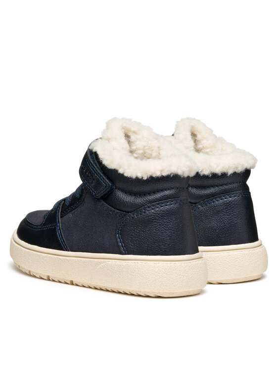 Geox Sneakersy Geox J Theleven B Ab J56HTA 077BC C4021 D Granatowy