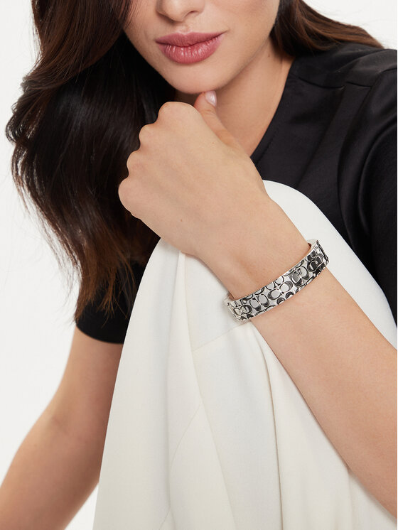 Coach Náramok Coach 37341902RHO111 Strieborná