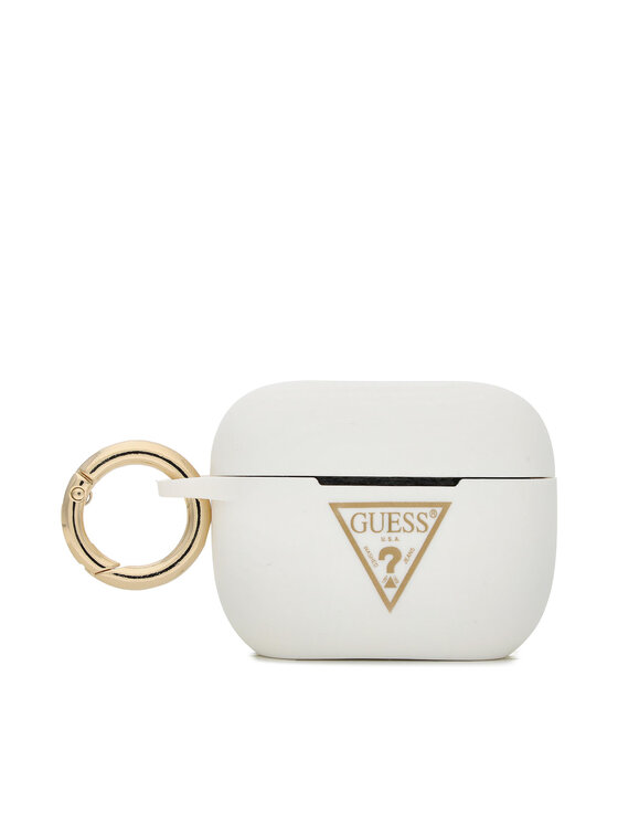 Guess Чохол для навушників Guess GUACAPLSTLWH Білий